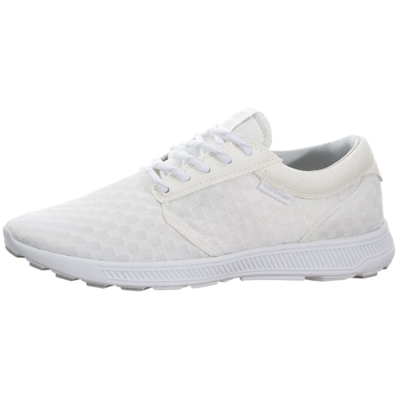 White Women\'s Supra Hammer Run Running Shoes | 7963-GRWCK